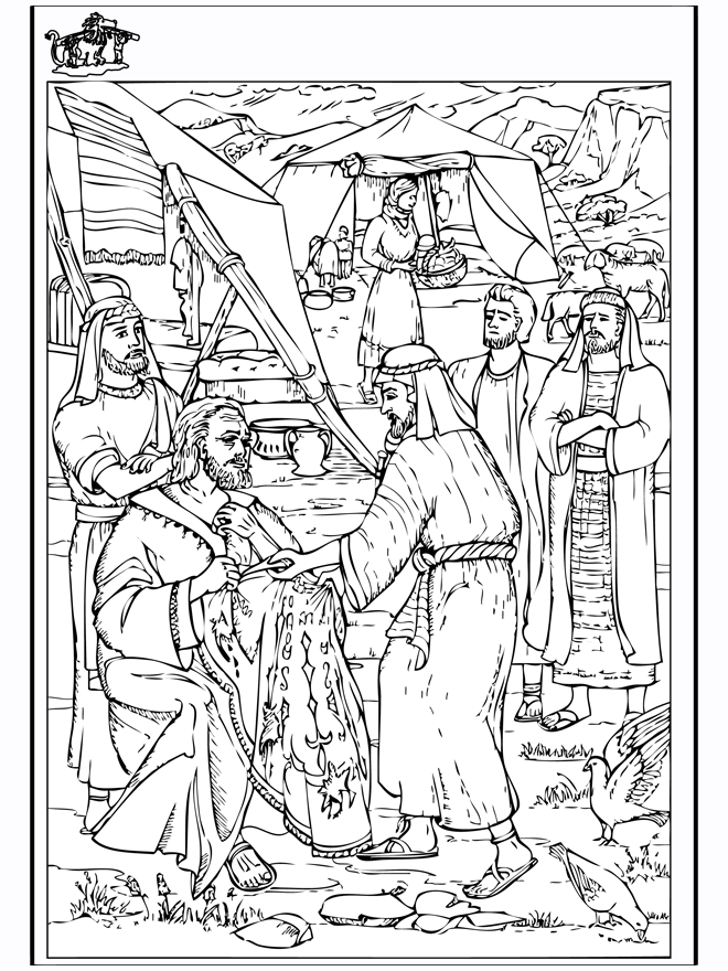 jacobs family coloring pages - photo #16