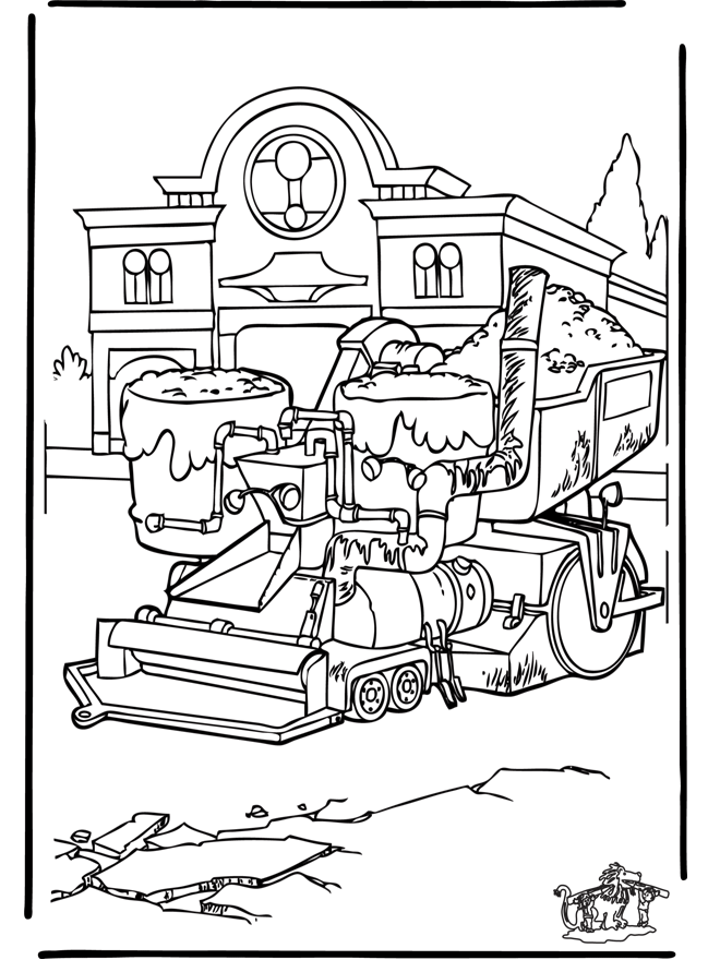 mack coloring pages - photo #34