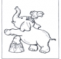 Elefant im Zirkus