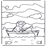 Allerhand Ausmalbilder - Fischen 2