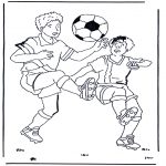 Allerhand Ausmalbilder - Fussball