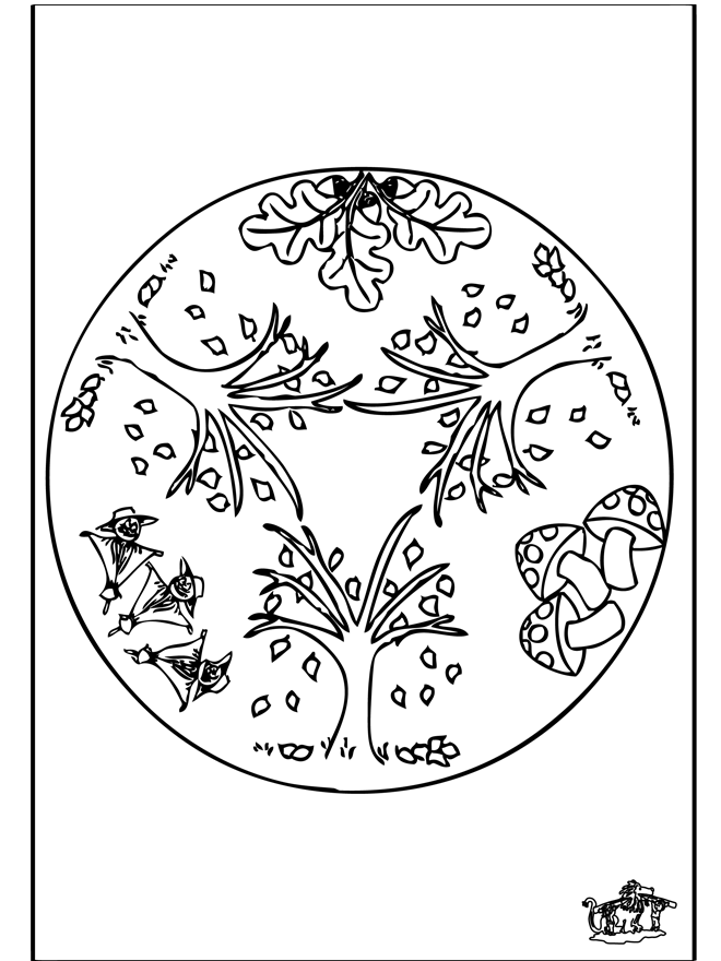 Herbst Mandala