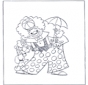 Malvorlagen clown
