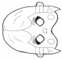 Maske Mädchen
