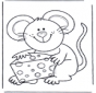 Maus mit Käse