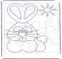 Osterhase Puzzle