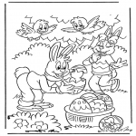 Ausmalbilder Themen - Ostern