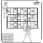 Malvorlagen Basteln - Sudoku Totally Spies