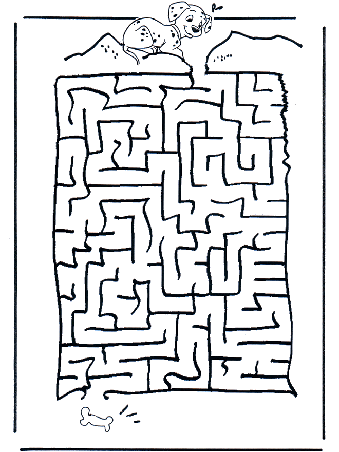 101 dalmatiner 4 - Malvorlagen 101 Dalmatiner