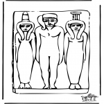 Allerhand Ausmalbilder - Ägypten 4