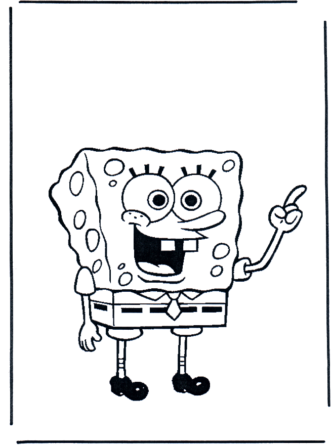 ausmalbilder spongebob  malvorlagen spongebob