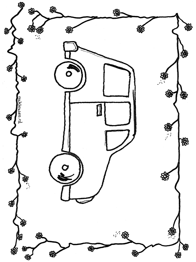 Auto 1 - Malvorlagen Autos