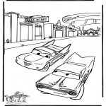 Ausmalbilder Comicfigure - Cars 4