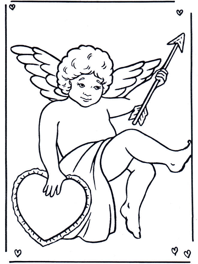 Cupido - Ausmalbilder Übriges