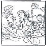 Allerhand Ausmalbilder - Elfe