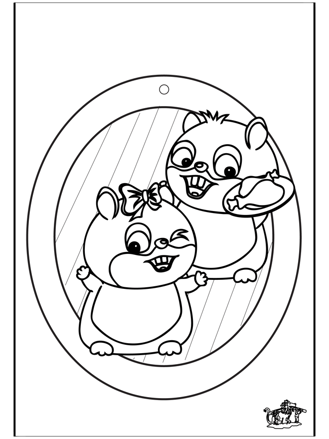 Fensterhänger - Hamster - Fensterhänger