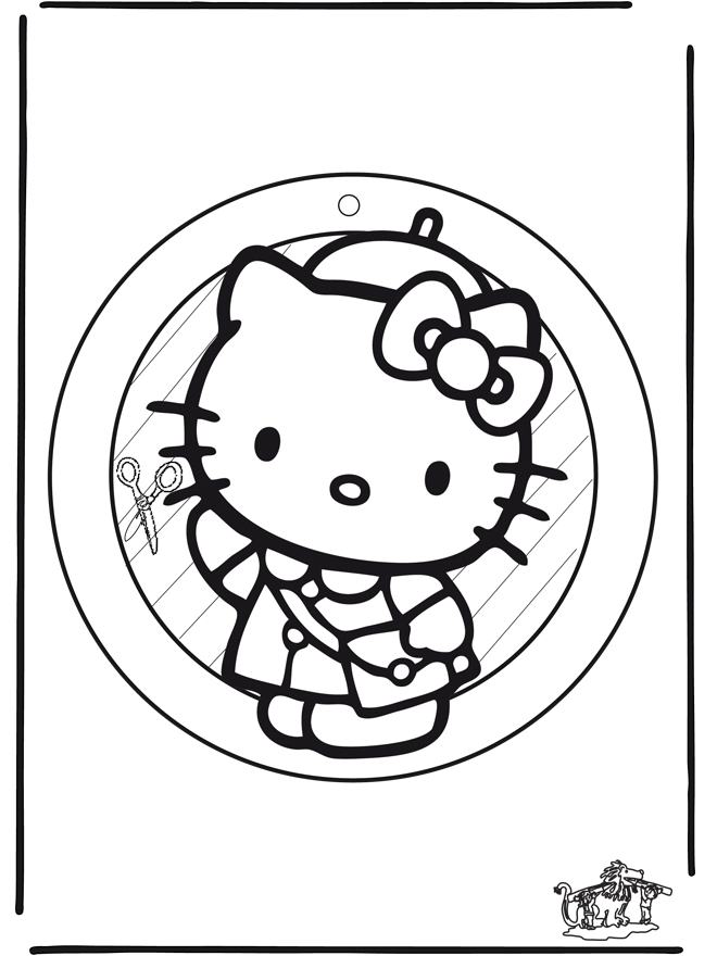 Fensterhänger Hello Kitty - Fensterhänger