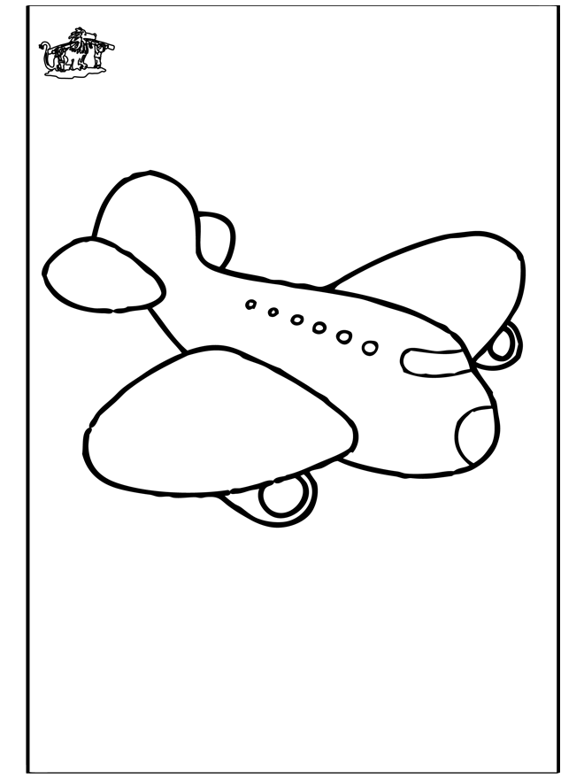 Flugzeug 4 - Malvorlagen Flugzeuge