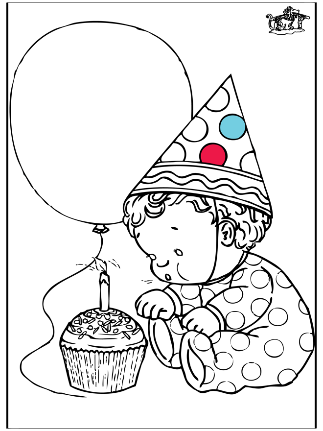 Geburtstag 1 Jahr - Malvorlagen Geburtstag