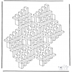 Allerhand Ausmalbilder - Geometrische Formen 3