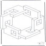 Allerhand Ausmalbilder - Geometrische Formen 5