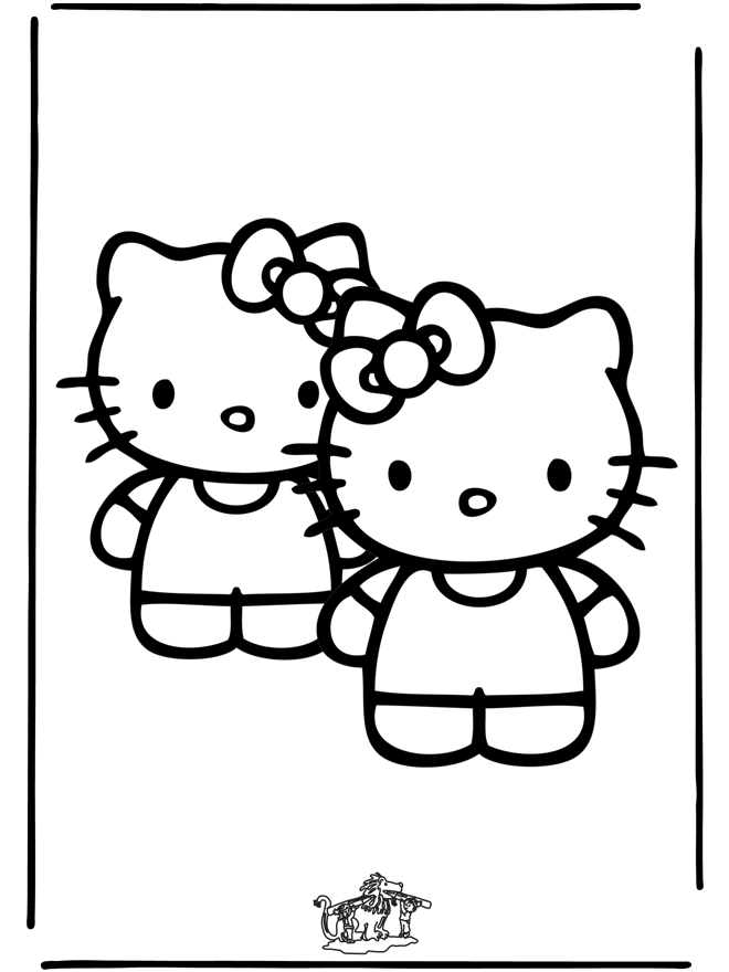Hello Kitty 25 - Hello Kitty Ausmalbilder