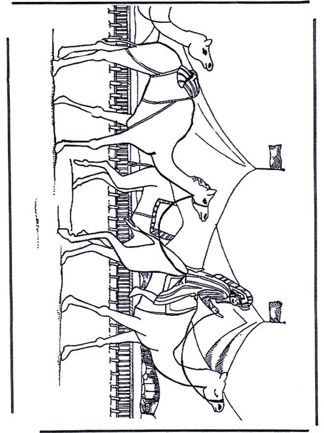 Karawane - Malvorlagen Ägypten