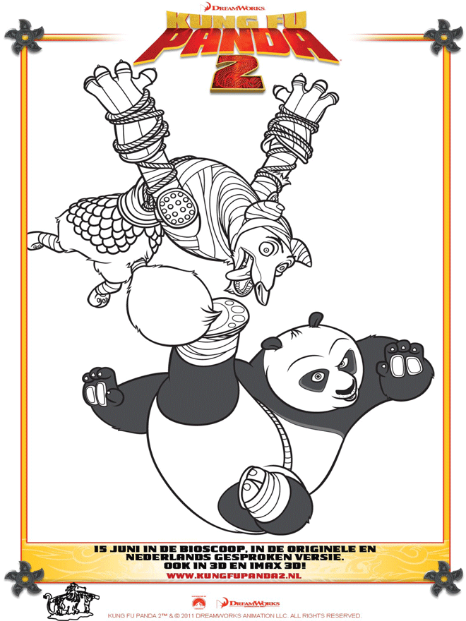 Kung Fu Panda 2 Zeichnung 4 - Kung Fu Panda
