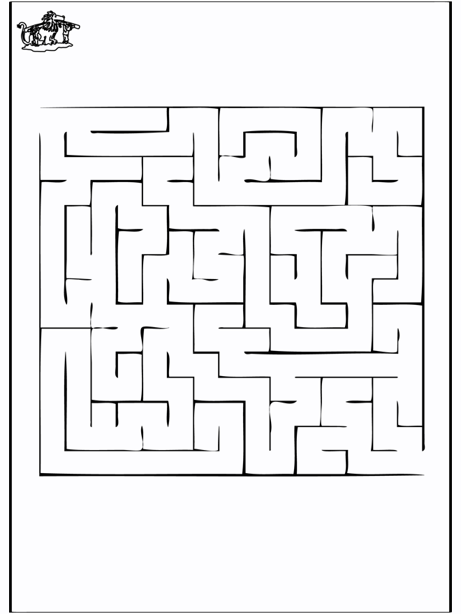 Labyrinth 2 - Basteln Labyrinth