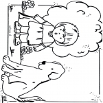 Ausmalbilder für Kinder - Malvorlagen hunde
