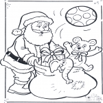 Ausmalbilder Weihnachten - Malvorlagen weihnachtsmann