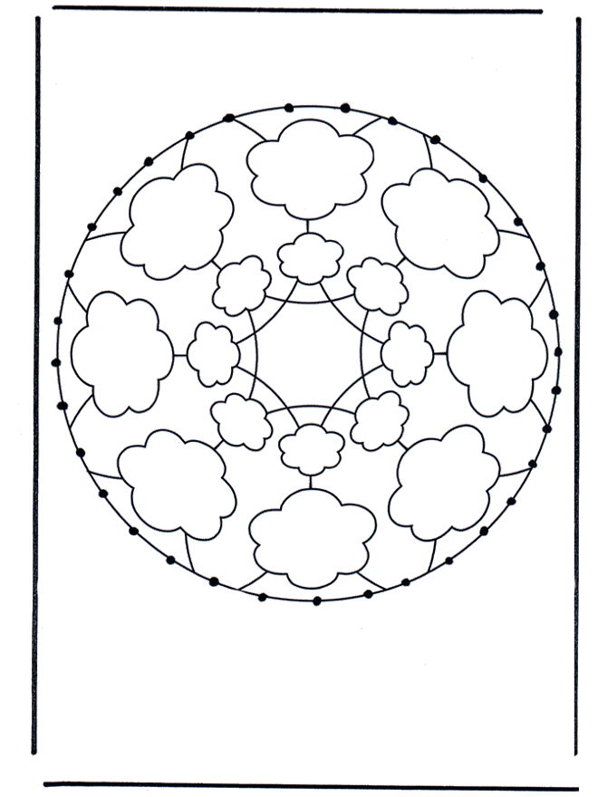 Mandala 31 - Mandalas Basteln