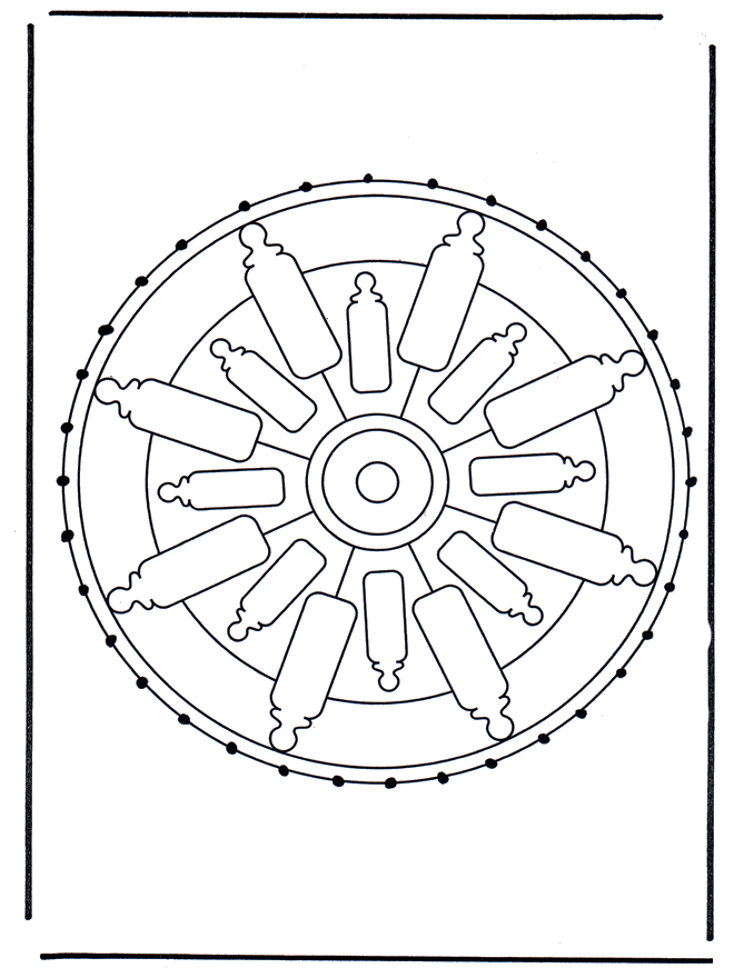 Mandala 32 - Mandalas Basteln