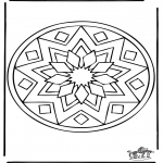 Malvorlagen Mandalas - Mandala 39