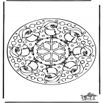 Mandala winter 1