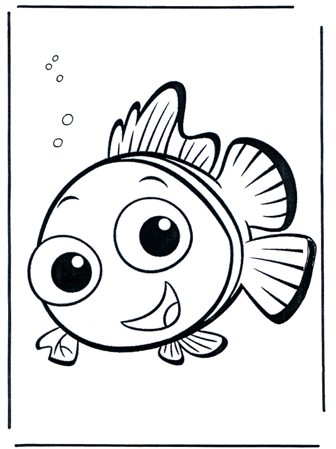 Nemo 5 - Malvorlagen Nemo
