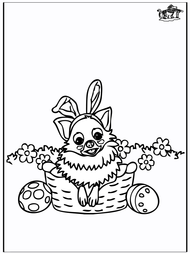Ostern - Hund - Ostern
