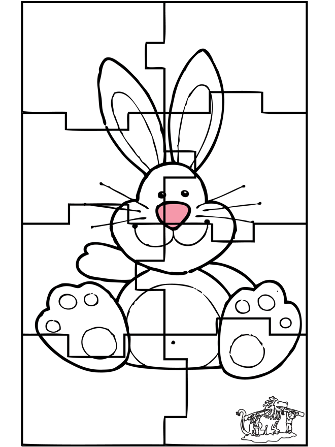 PaOsterhase Puzzle 3 - Ostern