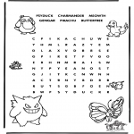 Malvorlagen Basteln - Pokemon Puzzle 3