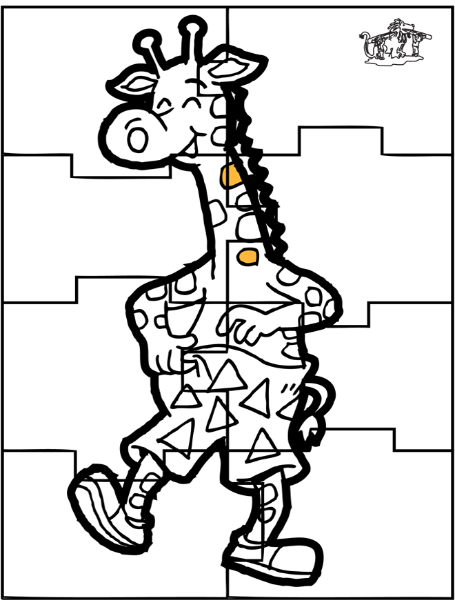 Puzzl Girafe - Puzzle