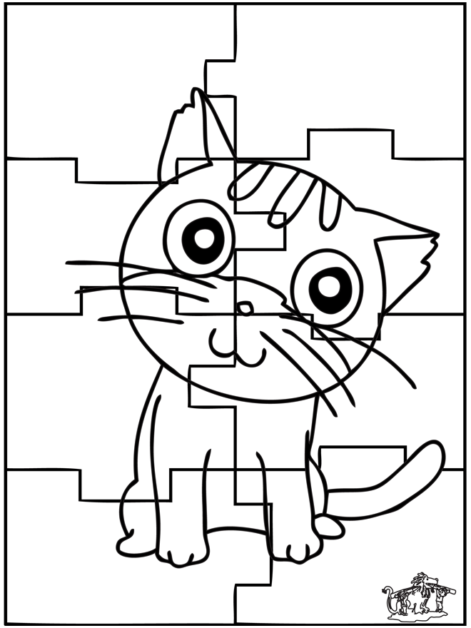 Puzzle Katze - Puzzle