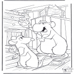 Ausmalbilder Comicfigure - Ratatouille 9