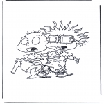 Ausmalbilder Comicfigure - Rugrats 3