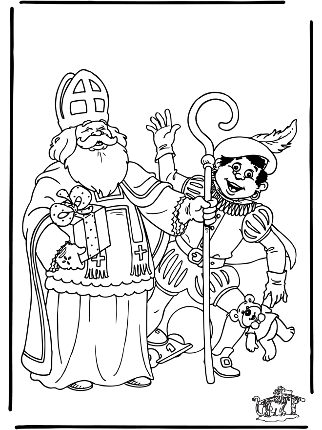 Sankt Nikolaus 49 - Ausmalbilder Sankt Nikolaus