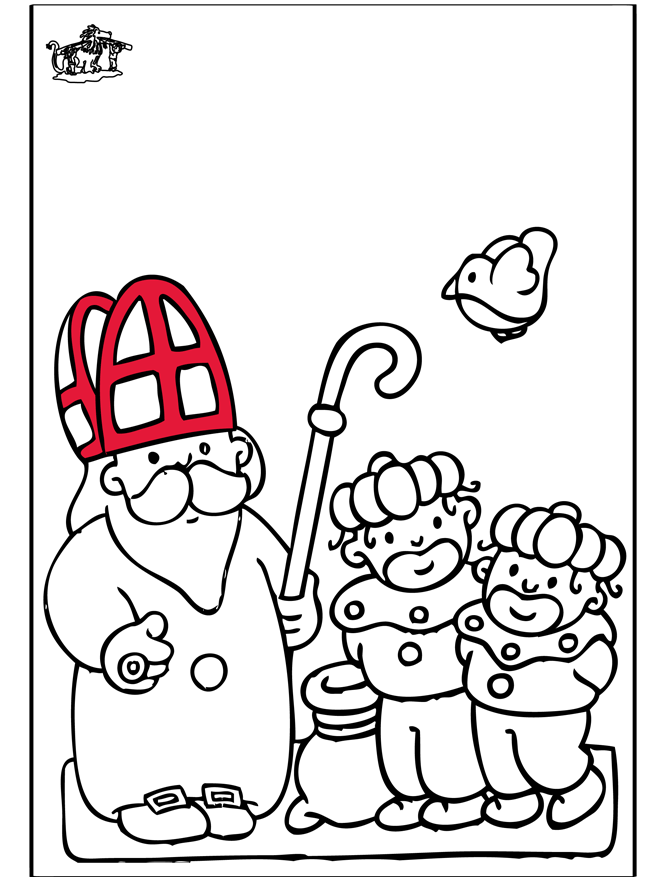 Sankt Nikolaus 52 - Ausmalbilder Sankt Nikolaus