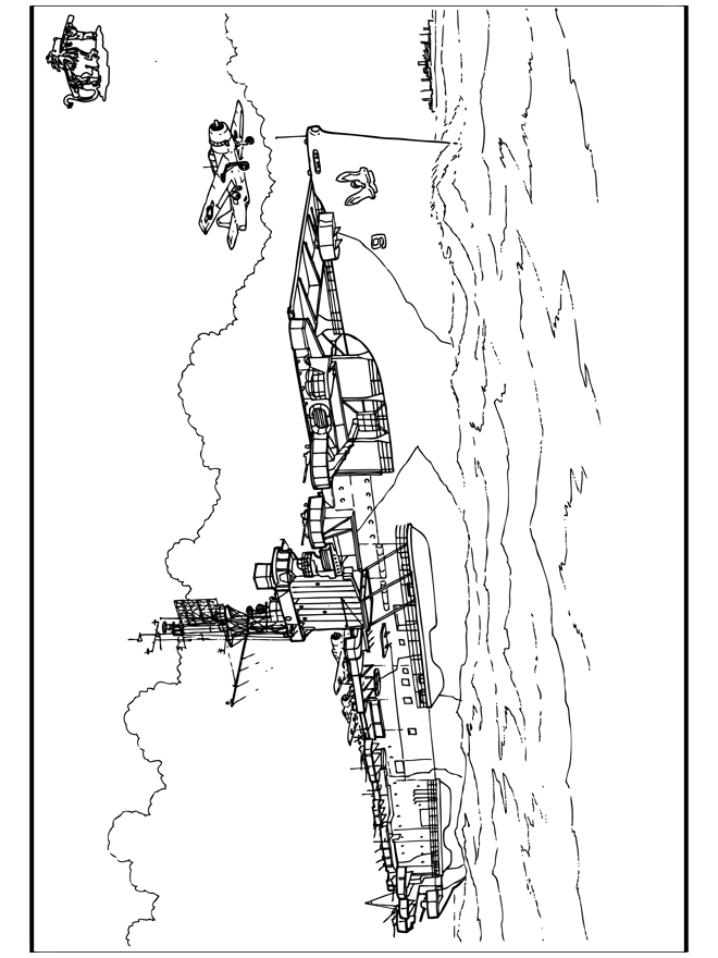 Schiff 1 - Malvorlagen Schiffe