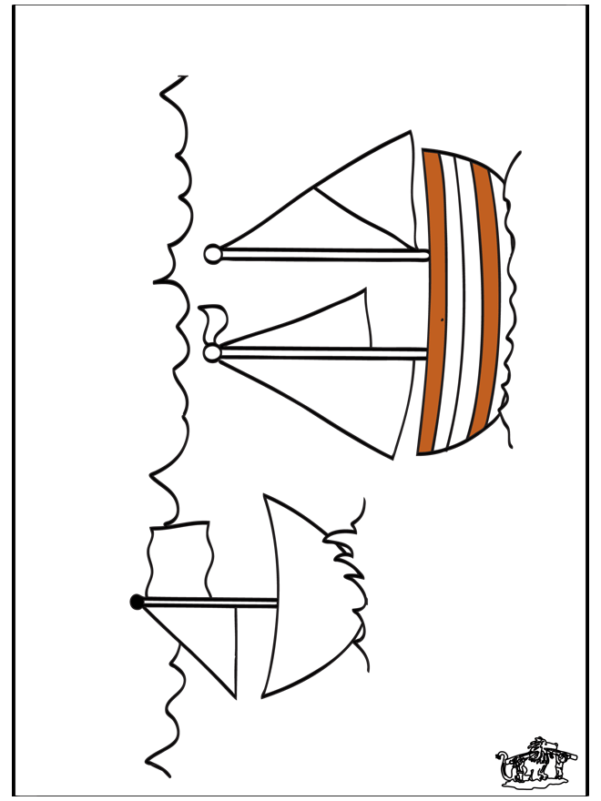 Schiff 3 - Malvorlagen Schiffe