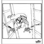 Ausmalbilder Comicfigure - Spiderman 1