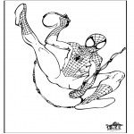 Ausmalbilder Comicfigure - Spiderman 2