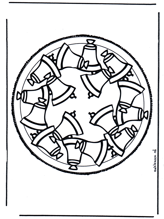 Stechkarte 26 - Basteln Mandalas